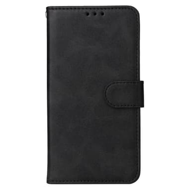 SKALO Samsung A15 5G PU-nahkainen Lompakkokotelo - Musta