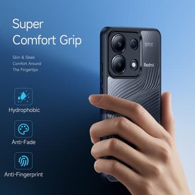 DUX DUCIS Xiaomi Redmi Note 13 4G Aimo Series Suojakuori - Musta
