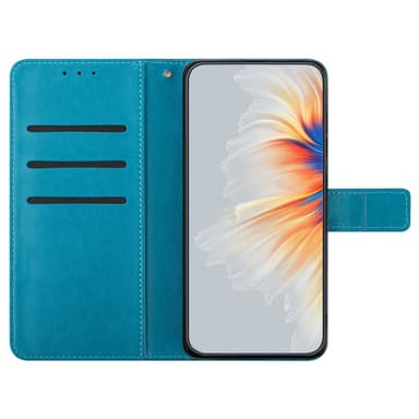 SKALO Xiaomi Redmi Note 13 Pro 5G Mandala lompakkokotelo - Sininen