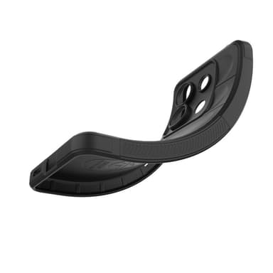 SKALO Xiaomi Redmi Note 13 Pro 5G Puffer Bumper TPU-suojakuori - Viininpunainen