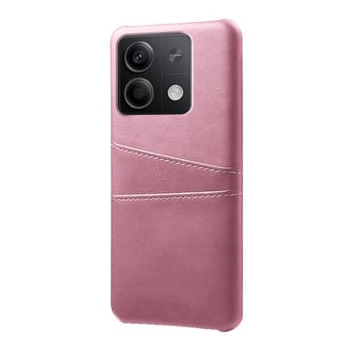 SKALO Xiaomi Redmi Note 13 5G PU-nahkainen Suojakuori Lompakolla - Ruusukulta