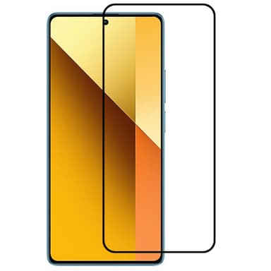 2-KPL SKALO Xiaomi Redmi Note 13 Pro 5G Koko Näytön Panssarilasi - Musta