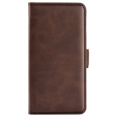 SKALO Samsung A25 5G Premium Wallet Lompakkokotelo - Ruskea