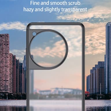 SKALO OnePlus 12R 5G TPU Clear Hybridi Suojakuori - Läpinäkyvä