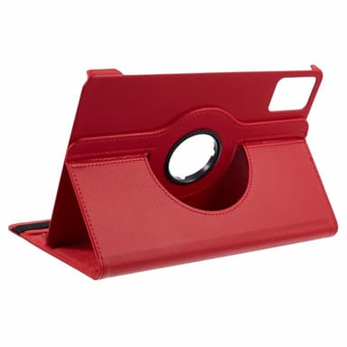 SKALO Lenovo Tab M11 360 Litchi Suojakotelo - Punainen