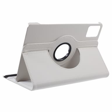 SKALO Lenovo Tab M11 360 Litchi Suojakotelo - Valkoinen