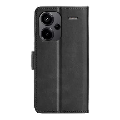 SKALO Xiaomi Redmi Note 13 Pro+ Premium Wallet Lompakkokotelo - Musta