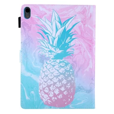 iPadille 10.9 (2022) Tablettikotelon kansi Taitettava Jalusta - Sininen Ananas