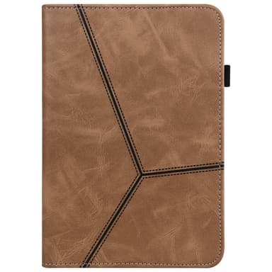 iPadille 10.2 (2021)/(2020)/(2019) Tavallinen PU-nahkainen tabletin kansi