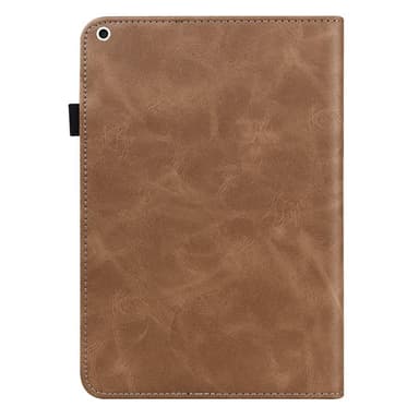 iPadille 10.2 (2021)/(2020)/(2019) Tavallinen PU-nahkainen tabletin kansi