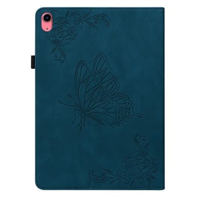 iPad 10.9 (2022) -tablettikotelon kansi Buterfly Imprinting - Sininen