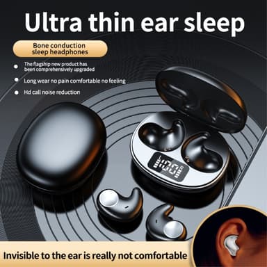 Korvassa nukkumaan Sleep Headphones Bluetooth -kuulokkeet - musta