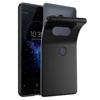 Sony Xperia XZ2 COMPACT Suojakuori Kotelo (Musta)