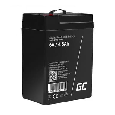 Green Cell AGM Akku 6V 4.5Ah