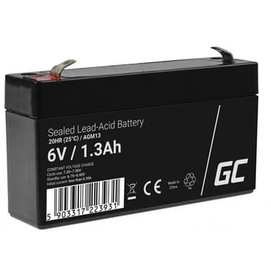 Green Cell AGM Akku 6V 1.3Ah