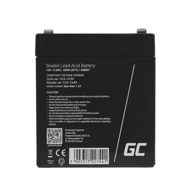 Green Cell AGM Akku 12V 5Ah
