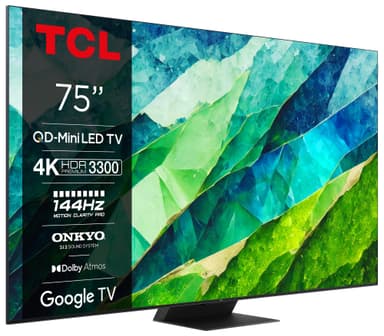 TCL 75" C855 4K MINI-LED TV (2024)