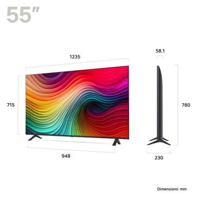 LG 55" NANO 81 4K NanoCell TV (2024)