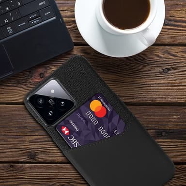 Xiaomi 14 KSQ -kotelon puhelinkotelolle korttipaikalla