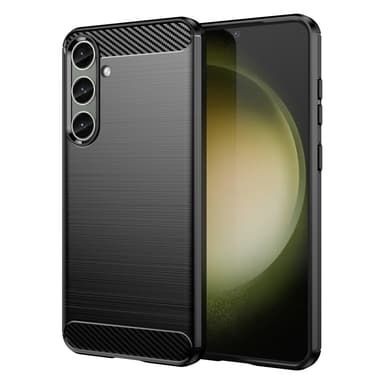 Samsung Galaxy S24+ Kotelon Puhelimen Kansi TPU Hiilikuiturakenne