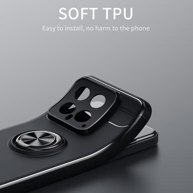 Sormirengas Kickstand TPU-kotelo Xiaomi 13 5G: lle