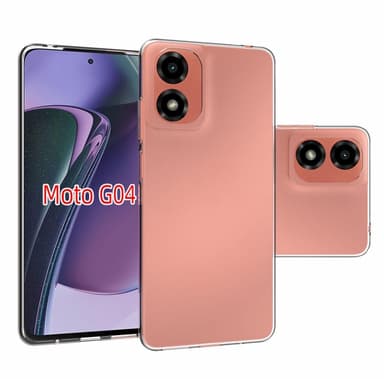 Motorola Moto G04 4G / G24 4G kotelolle TPU:n takakansi