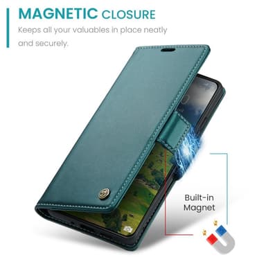 CASEME Retro Lompakkokotelo Xiaomi 14