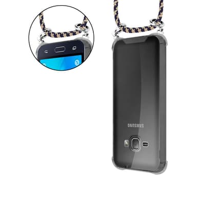 Samsung Galaxy J1 2016 Suojakuori Kotelo (Sininen)