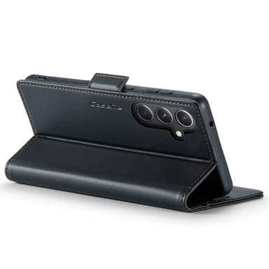 CASEME Retro Lompakkokotelo Samsung Galaxy S23 FE - Musta