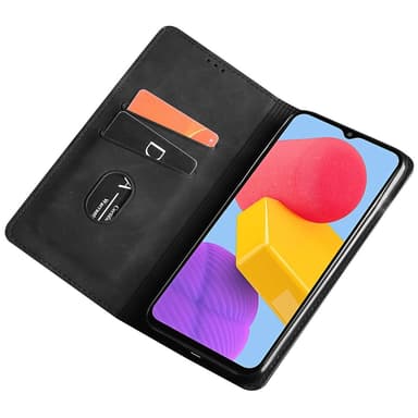 Lompakkoteline Käännettävä puhelinkotelo Samsung Galaxy A25 - musta