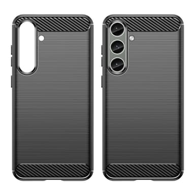 Samsung Galaxy S24+ Kotelon Puhelimen Kansi TPU Hiilikuiturakenne