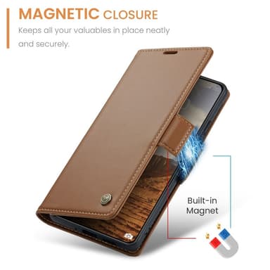 CASEME Retro Lompakkokotelo Xiaomi 14
