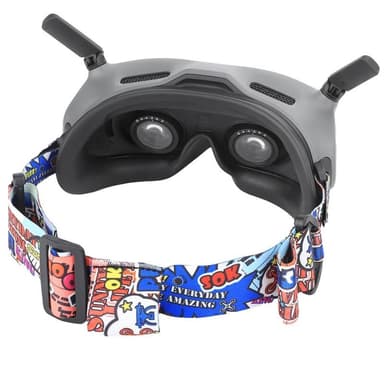 Sunnylife pannapanta DJI Goggles 2 - Sininen