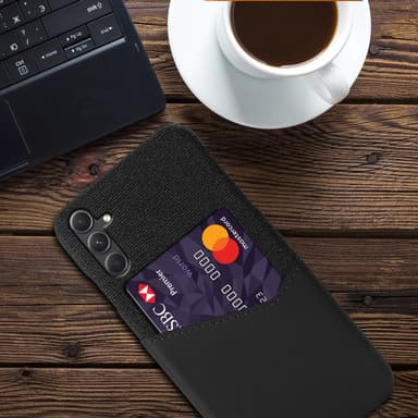 Samsung Galaxy A55 KSQ Pu-nahkapäällysteinen kuori kova kotelo