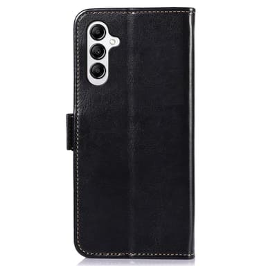 ABEEL Samsung Galaxy A55 5G -nahkamagneettikotelo Crazy Horse -tekstuurilla