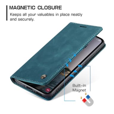 CASEME Retro Lompakkokotelo Samsung Galaxy A35