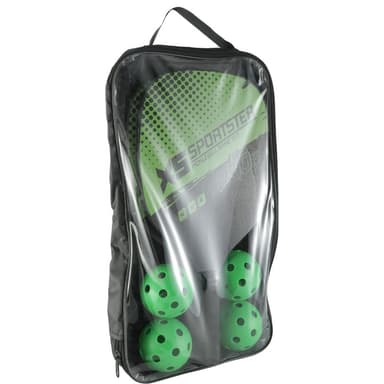 Pickle Ball -mailasarja, 2 mailaa, 4 suolakurkkupalloa