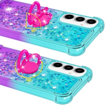 YB Quicksand -sarja-8 Samsung Galaxy A35 5G -jalusta Kuoret Gradientti TPU -päällinen