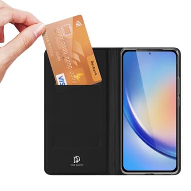 DUX DUCIS -sarjan kotelo korttipaikalla Samsung Galaxy A35