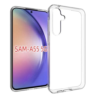 Samsung Galaxy A55 -kuoren TPU-suojus takana
