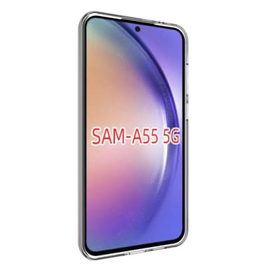 Samsung Galaxy A55 -kuoren TPU-suojus takana