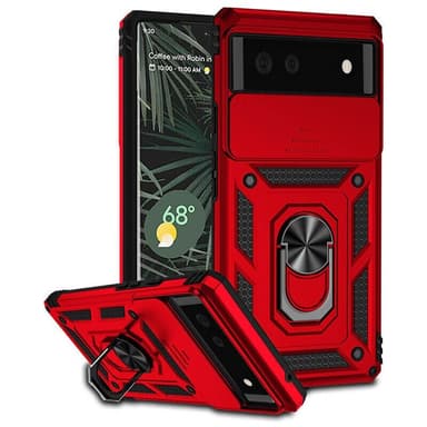 Jazz 3i1 kuori Google Pixel 8a - Punainen