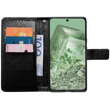Lompakkokotelo 3-kortti Google Pixel 8a - Musta