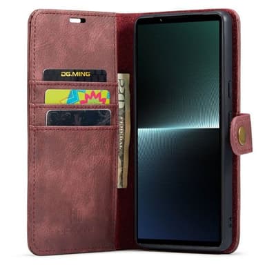 Lompakkokotelo DG-Ming 2i1 Sony Xperia 1 VI - Punainen