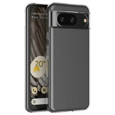 Silikonikotelo läpinäkyvä Google Pixel 8a