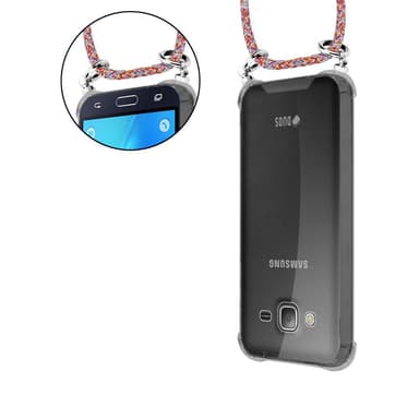 Samsung Galaxy J3 2016 Suojakuori Kotelo (Punainen)