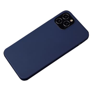 SKALO iPhone 15 Plus Ultraohut TPU-kuori - Tummansininen