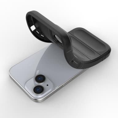 SKALO iPhone 15 Rugged Bumpers TPU-suojakuori