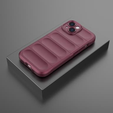 SKALO iPhone 15 Plus Rugged Bumpers TPU-suojakuori