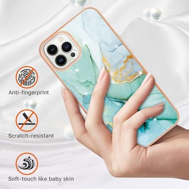 SKALO iPhone 15 Pro Max Marmori TPU kuori - #5